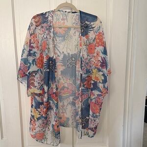 Floral Kimono Cardigan